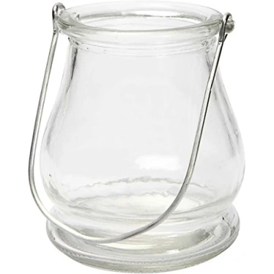 Image of Creativ Company 55856 Clear Glass Candle Holder