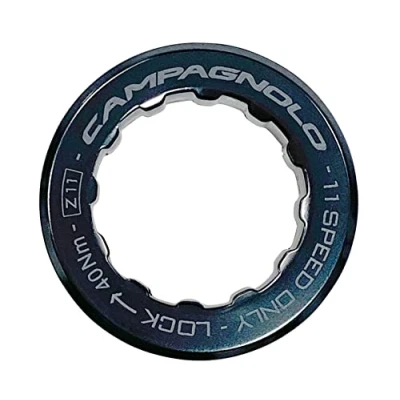 Image of Campagnolo Cassette Lockrings, Silver, 11 Speed 11T