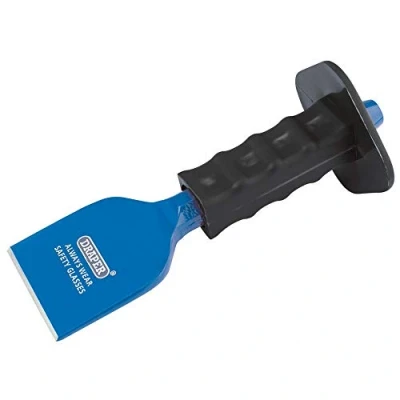 Image of Draper Brick Bolster with Hand Guard, 225 x 75mm (Display Packed)