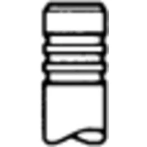 Image of 022109611AA, 022109611AD, 022109611N, 03H109611D, 22109611L Exhaust Valve TRW Engine Component 331129 VOLKSWAGEN: Golf 5, 4, Passat B7 Variant