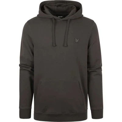 Image of Lyle &amp; Scott Hoodie Sweatshirt, Men&#039;s, Size: Large, Gunmetal