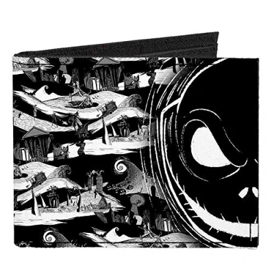 Image of Buckle down Men&#039;s Wallet, Nightmare Before Christmas, 4.0 x 3.5 UK