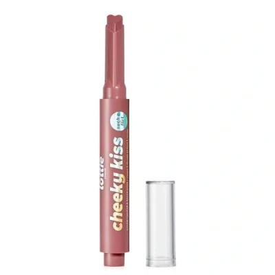 Image of Lottie London Cheeky Kiss in Such a Flirt, Multi tasking Lip &amp; Cheek Color Stick, Easy to apply Blusher Lipstick, Infused with Hyaluronic Acid Vitamin E