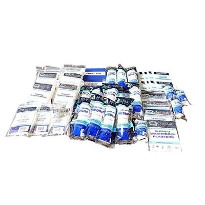 Image of HSE Certified First Aid Kit Refill for 1 20 Persons Restock Essential Emergency Supplies Ideal Large Groups, Offices, or Events