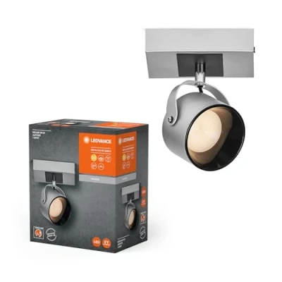 Image of LEDVANCE LED wall spotlight Jupiter, 3,000 K, 1 bulb
