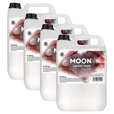 Image of MoonFX Everyday smoke Fluid 20L (4 x 5 Litres) Fog that produces medium density with standard hang time