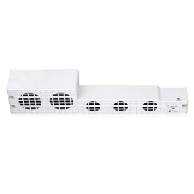 Image of OSTENT 5 Fan Super Turbo Temperature Control Cooling Cooler Heat Exhauster for Sony PS4 Pro Console Color White