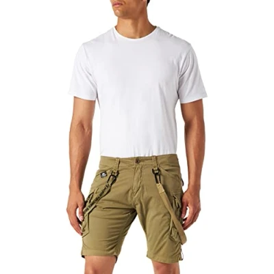 Image of Alpha Industries Utility Short for Men, Olive, 29