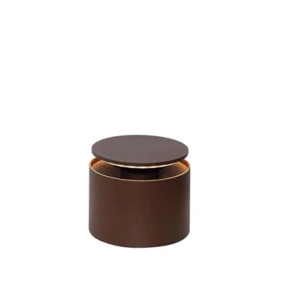 Image of Zafferano, Push Up Lamp, Rechargeable Cordless Table Lamp with Touch Controls, Also Usable as an Outdoor Dimmer, 2200 3000 K, Height 80 100 cm, Corten Colour