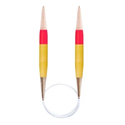 Image of Pony Flair Circular knitting needles wood 40cm 9.00mm 1pc