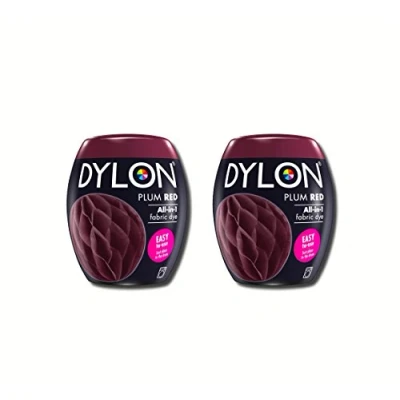 Image of New Dylon 350g Plum Red Machine Dye Pod 2 Pack