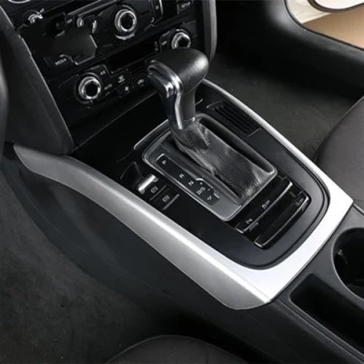 Image of For Q5 8R 2009 2017 Car Styling Interior Modified Center Console Gear Shift Panel Frame Decoration Cover Trim(1)