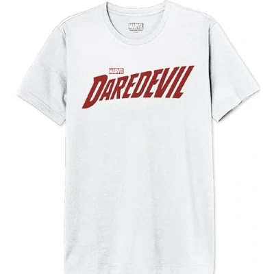Image of Marvel Men&#039;s Medadevts014 T Shirt, White, L
