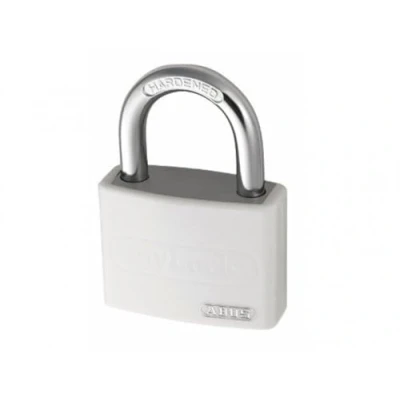 Image of ABUS T65AL/40 Open Shackle Padlock White