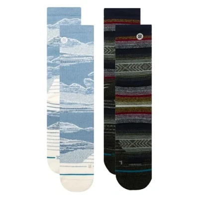 Image of Stance Crew Socks Windy Peak x Everest Medium 2 Pack
