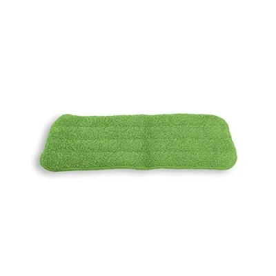 Image of Vinsani Green Microfibre Mop Refills Pad Head Replacement for Wet/Dry Cleaning Washable Spray