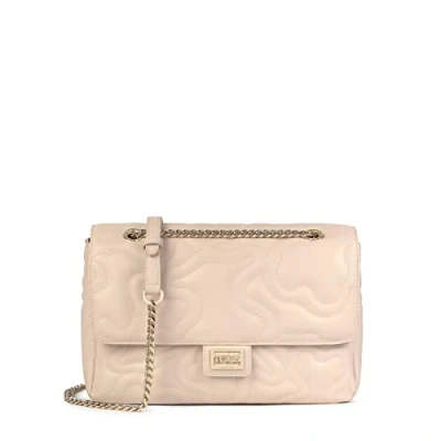 Image of Tous Women&#039;s 2001576943 Beige KAOS Dream Flap Shoulder Bag, Medium, One Size