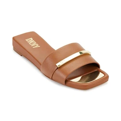 Image of DKNY Women&#039;s Alaina Flat Shoes, Dk Cognac, 6.5 UK