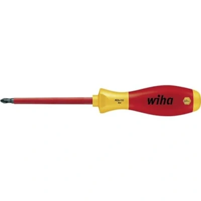 Image of Wiha 3241 SoftFinish Electric PZ1 x 80 mm, Red (WHA 35395)