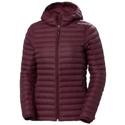 Image of Helly Hansen Womens W Sirdal Hooded Insulator Jack, Hickory, XS