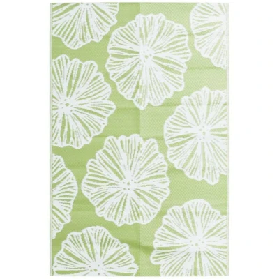 Image of vidaXL Outdoor Carpet ARAKIL Green 190x290 cm PP