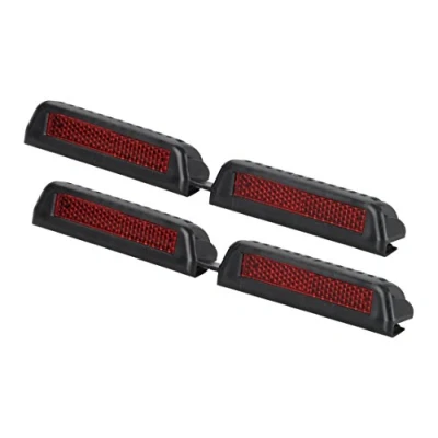 Image of hr imotion door edge reflector Set 2 pcs. each 185 mm long [Self adhesive Made in Germany vehicle &amp; Home] 12110201