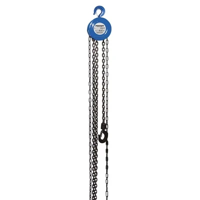 Image of Silverline Chain Block 1000kg / 2.5m Lift Height