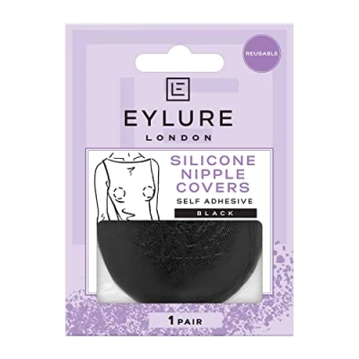 Image of Eylure Women&#039;s Silicone Nipple Covers, Dark