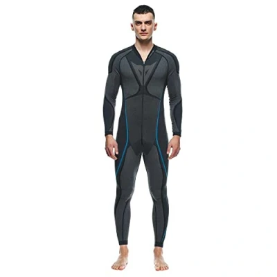 Image of Dainese Men&#039;s Dry Suit Base Layer Underwear, Black/Blue, XL XXL