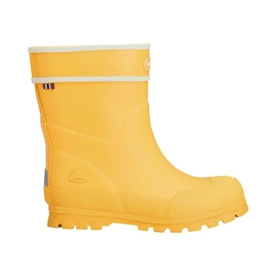 Image of Viking Alv Jolly Rain Boot Unisex Kids, Yellow, 3 UK Wide
