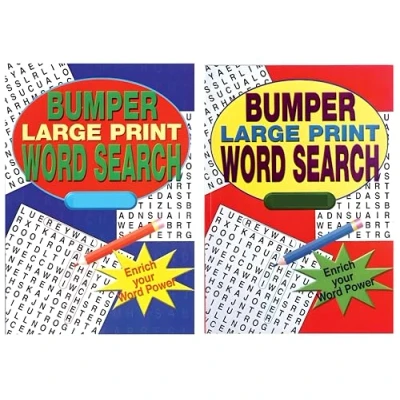 Image of WF Graham Bumper Large Print Word Search 2 Book Set