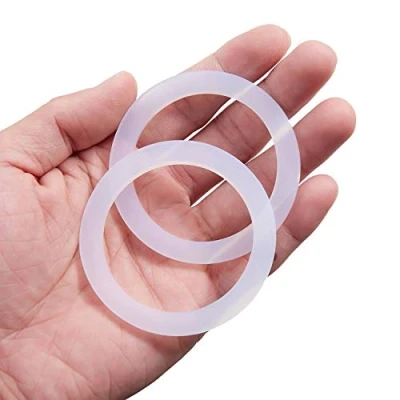 Image of LitOrange 8 PCS Replacement Spare Food Grade Silicone (Better Than Rubber) Gasket Seal Ring For Aluminium Stovetop Coffee Maker Pots 3 Cups &amp; 4