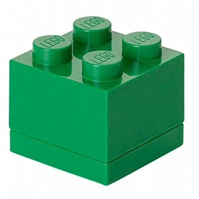 Image of Room Copenhagen RC40111734 Lego Mini Box 4, Green