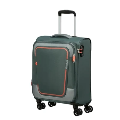 Image of American Tourister PULSONIC, Green (Dark Forest), 55, Luggage