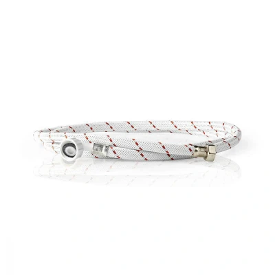 Image of Nedis Nylon Inlet Hose 1/2&#039;&#039; Straight 3/4&#039;&#039; Angled 10 bar 90 øC 2.00 m