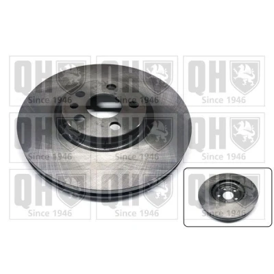Image of BDC5347P Brake disc QUINTON HAZELL BDC5347 285mm 28mm 5 Vented PEUGEOT: Expert I Van, 807 MPV, FIAT: Scudo Ulysse II, CITROËN: C8 II