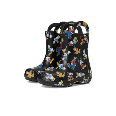 Image of Crocs Mickey Friends Handle It K Ankle Boot, Multi, 1 UK Child