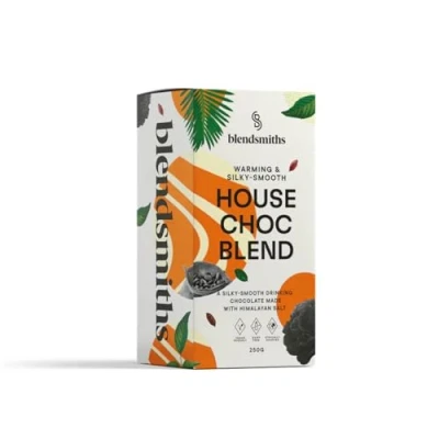 Image of BLENDSMITHS House Chocolate Blend Velvety Ivory Coast Cocoa Drinking 250g Box 11 servings