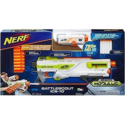 Image of Hasbro Deutschland GmbH HAS65648 Nerf N Strike Elite Modulus Battlescout Ics 10 Cup And Ball Game