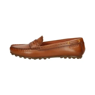 Image of BAGATT Women&#039;s D31 ak660 Mocassin, Cognac, 3.5 UK