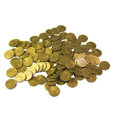 Image of WISSNER active learning 100 coins 20 Cent, in a poly bag