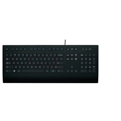 Image of Logitech K280e Pro Wired Business Keyboard, QWERTY Scandinavian Layout Black