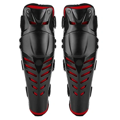 Image of Keenso Motorcycle Knee Pads, 1 Pair Racing Enforcer Adult and Shin Pads Guard Protective Gear Body Armor Wearing accessories