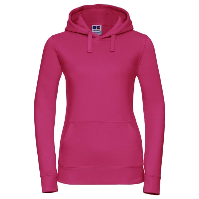 Image of Russell Athletic Womens/Ladies Authentic Hoodie (Fuchsia) Size 8 UK