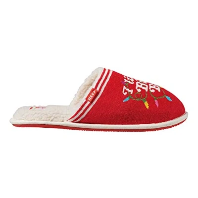 Image of Reef Women&#039;s X Tipsy Elves Slipper, I Like Big Bulbs, 5/6 UK