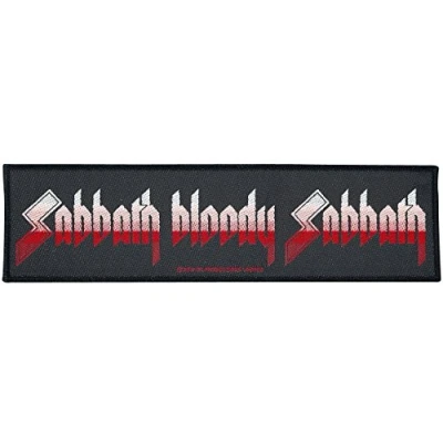 Image of Black Sabbath Patch Bloody (in 20 cm x 5 cm)