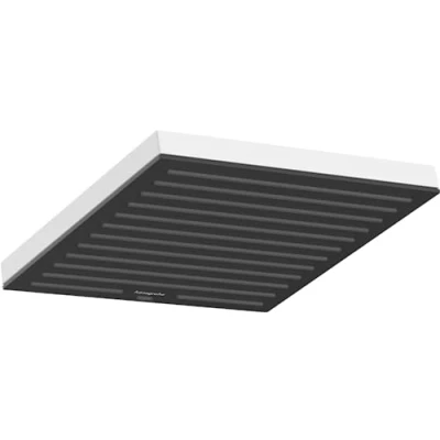 Image of hansgrohe Pulsify E Head Shower, Shower Square (260 x 260 mm), Rainfall 1 Spray for Wall or Ceiling mounting, Anti limescale, matt White, 24330700