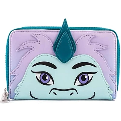 Image of Loungefly Disney Raya and The Ultimate Dragon sisu Wallet, Purple, One Size, Casual