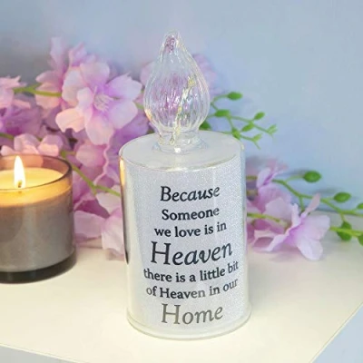 Image of Celebrations Thoughts of You Memorial Candle Light Home