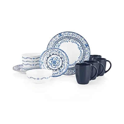 Image of Corelle Portofino 16 Piece Dinnerware Set, Service for 4